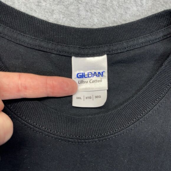 Support Local Tribesmen Motorcycle Long Sleeve T-Shirt Men’s 3XL Black Graphic - Picture 5 of 11